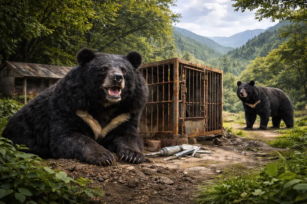 South Korea Officially Bans Bear Farming and Bile Extraction: A Landmark Victory for Wildlife