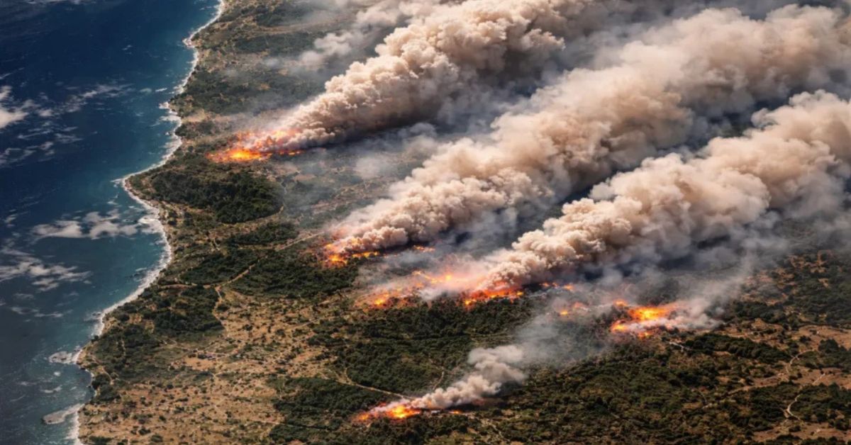 South Chile Wildfire: When the Forest Cried in Silence