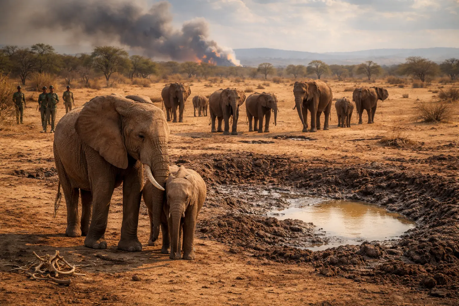 Africa’s Elephants Facing Silent Extinction Crisis