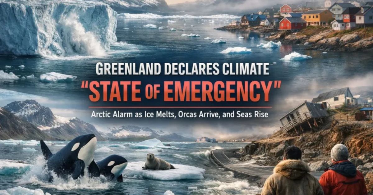 Greenland Declares Climate “State of Emergency” — Arctic Alarm Echoes Worldwide