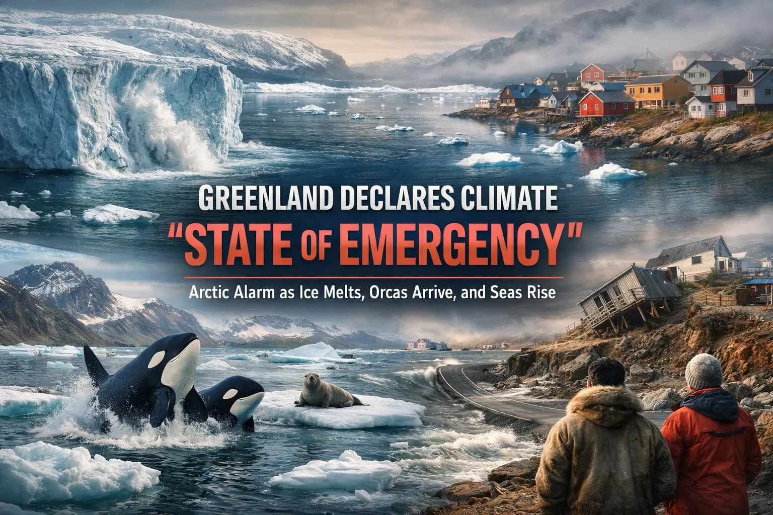 Greenland Declares Climate “State of Emergency” — Arctic Alarm Echoes Worldwide