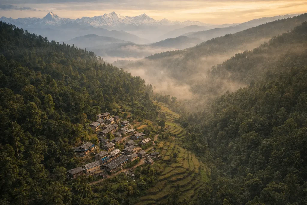 Uttarakhand hill village