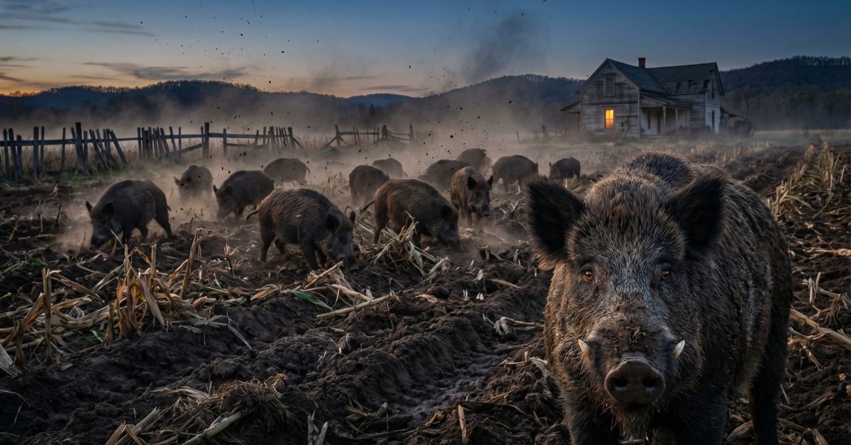 The “Feral Hog Invasion” has become a billion-dollar crisis in the U.S.